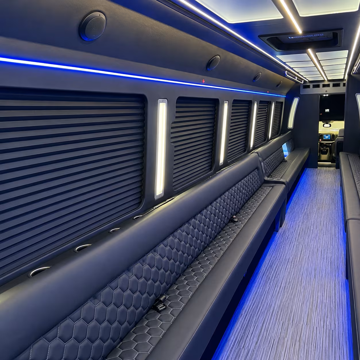 Syracuse Bachelor & Bachelorette Transportation party bus exterior