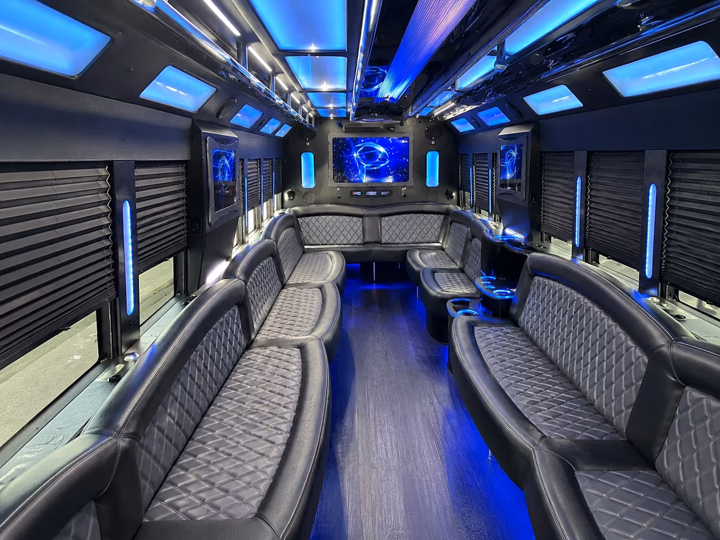 Syracuse Concert & Music Festival Transportation party bus exterior