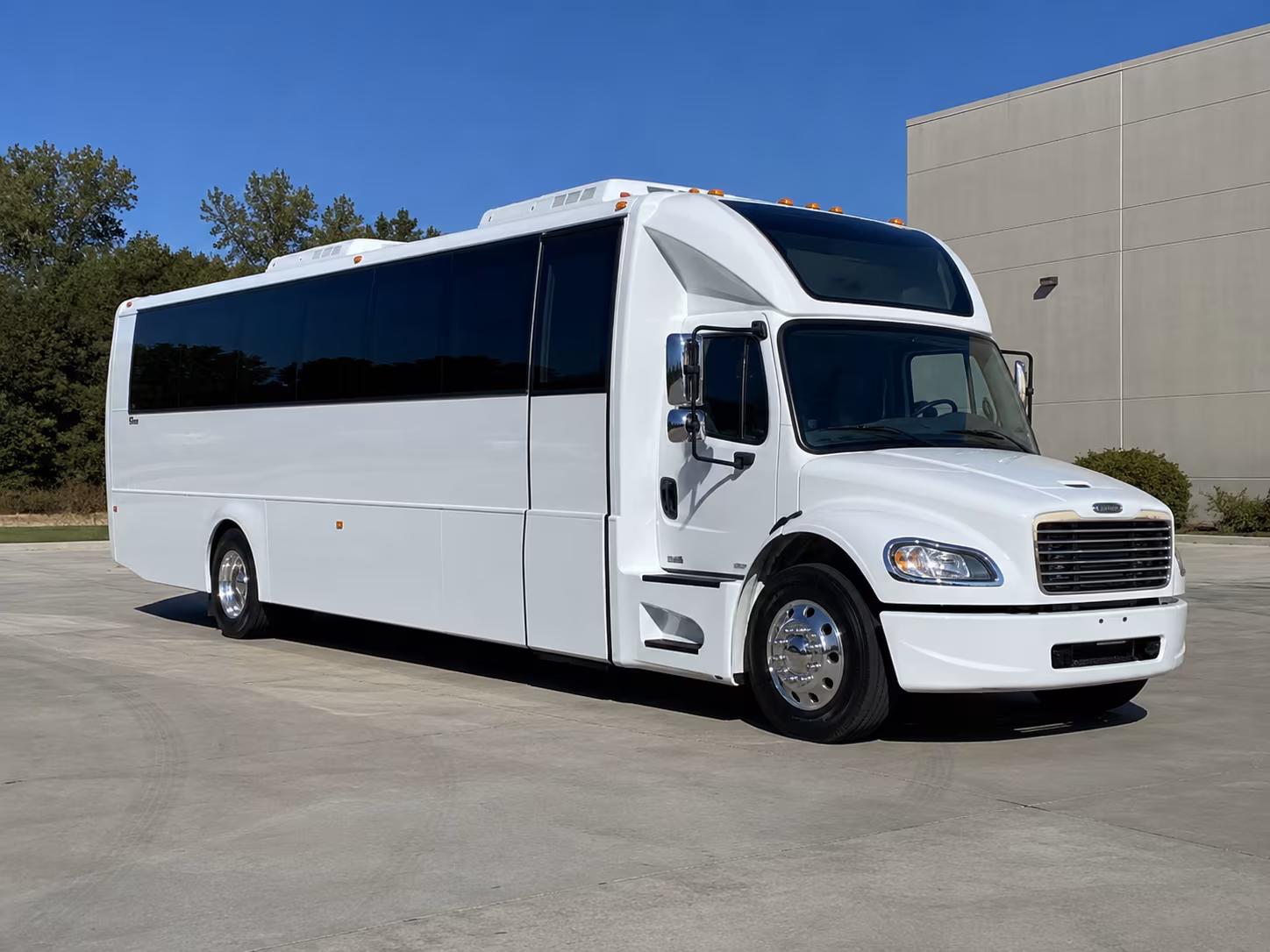 Syracuse Concert & Music Festival Transportation party bus exterior