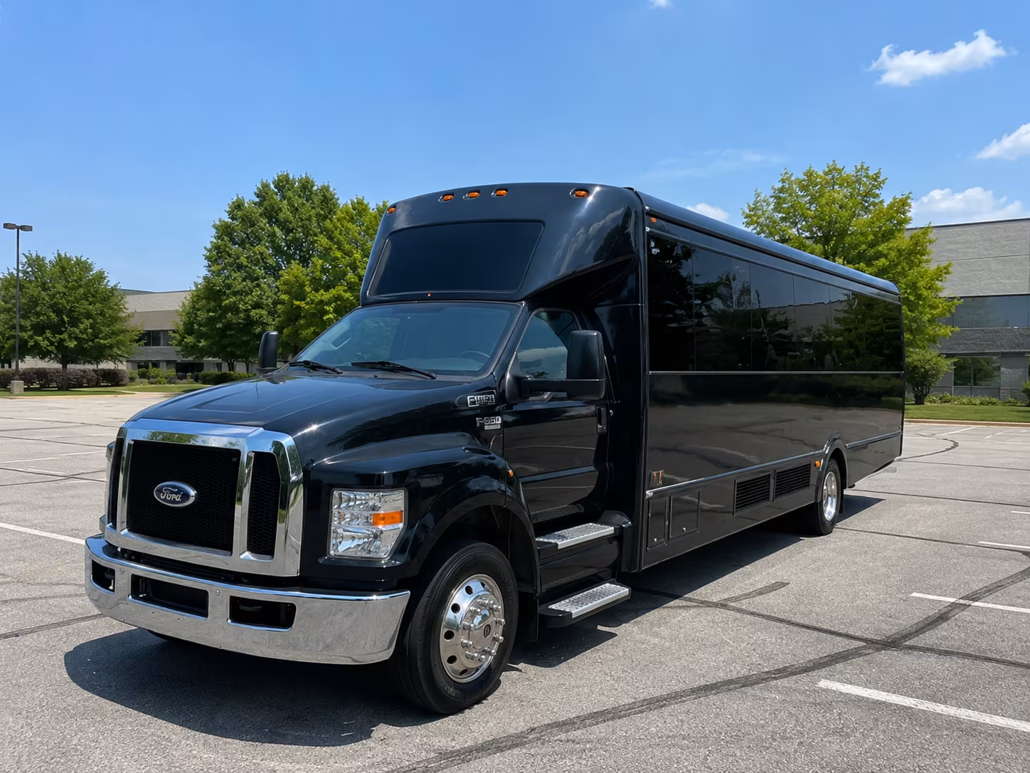 Syracuse Concert & Music Festival Transportation party bus exterior