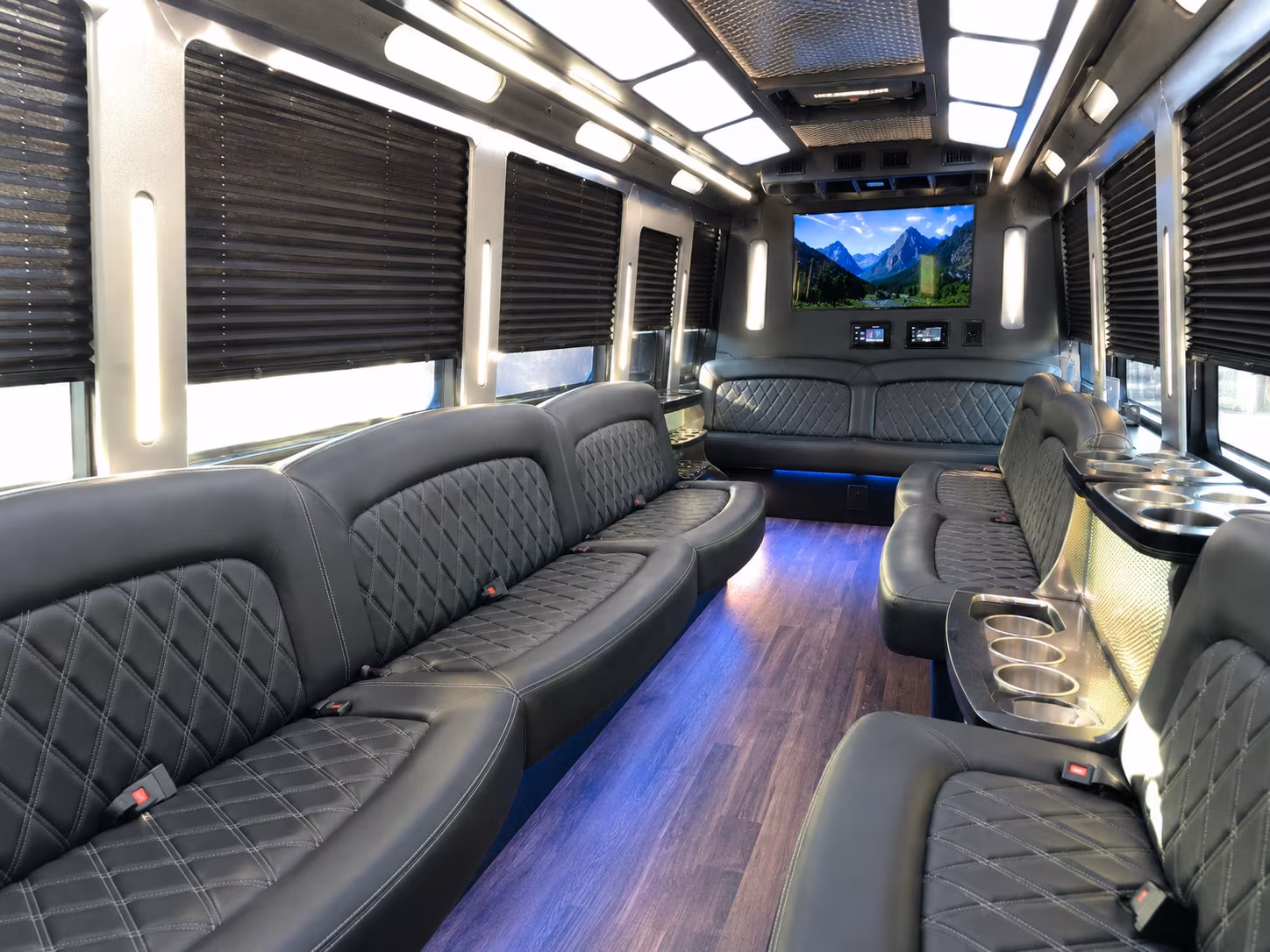 Syracuse Concert & Music Festival Transportation party bus exterior