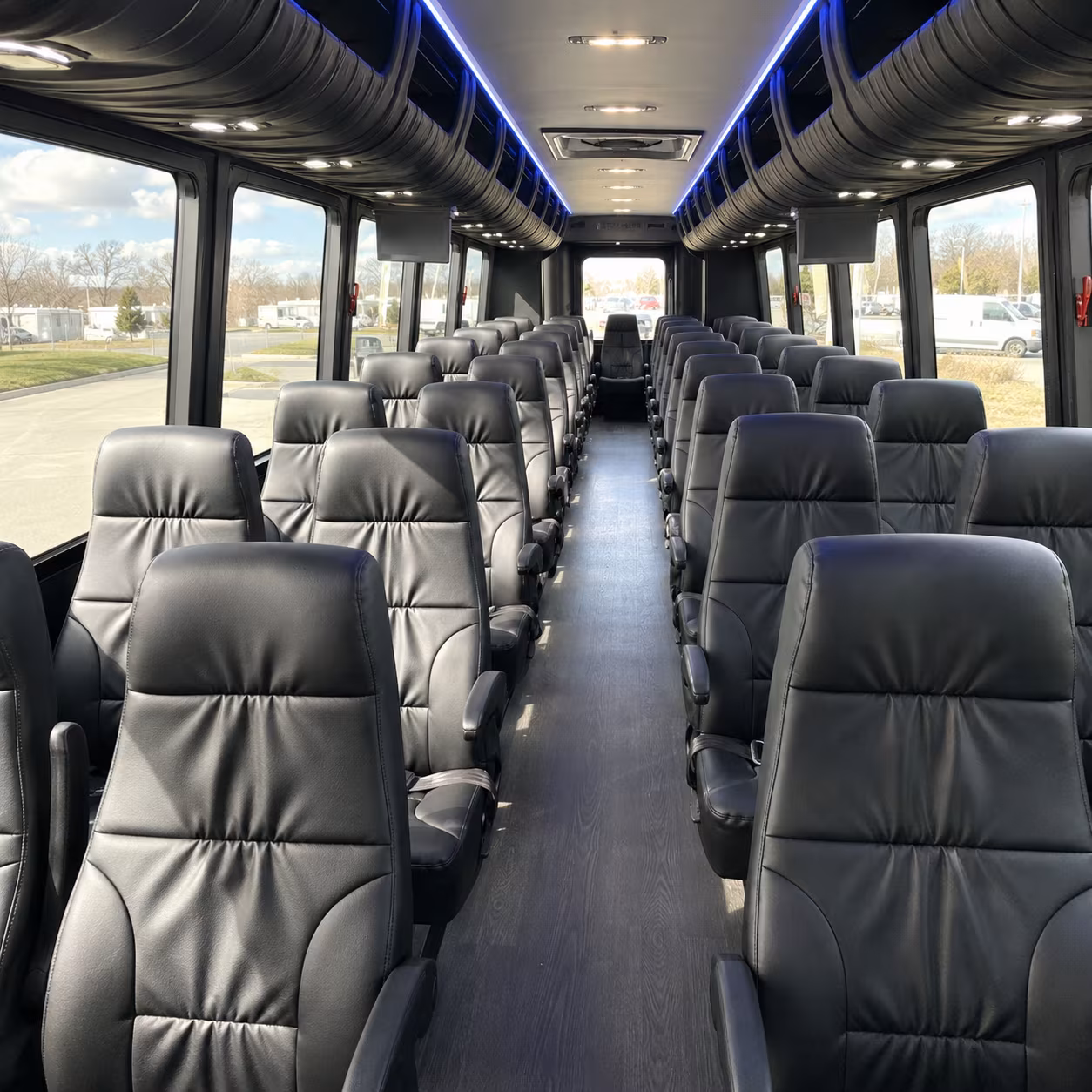 Syracuse Corporate Transportation party bus exterior