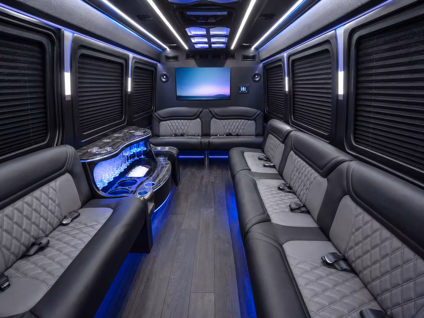 Syracuse Corporate Transportation onboard seating