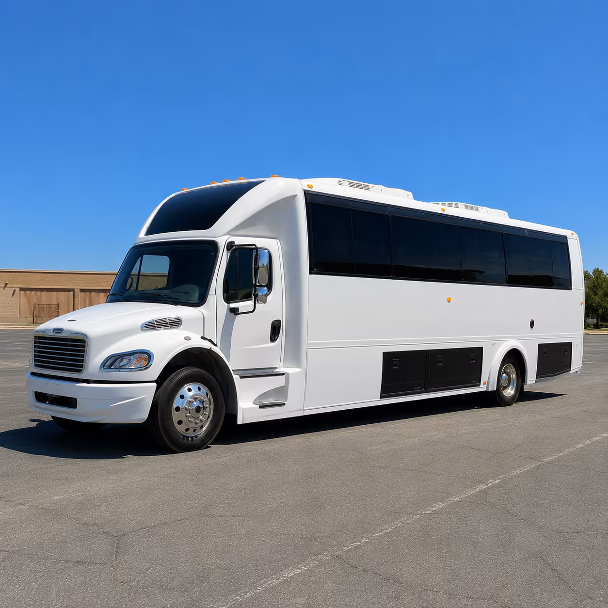 Syracuse Private Event Transportation party bus interior