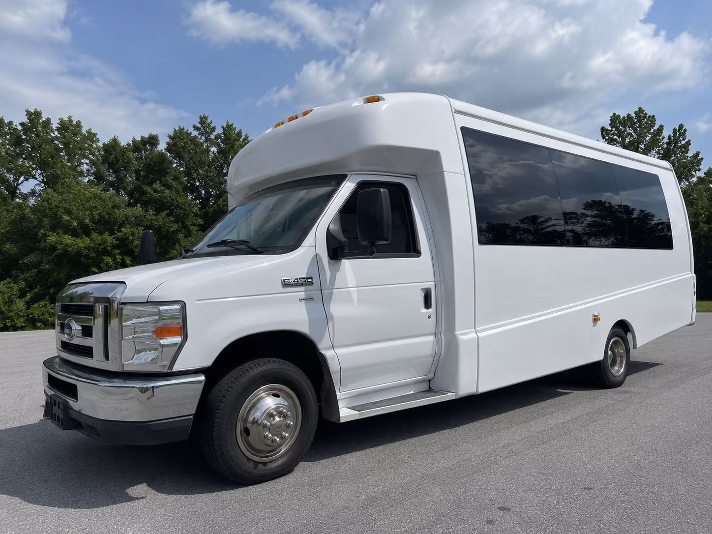 Syracuse Prom & Homecoming Transportation party bus exterior