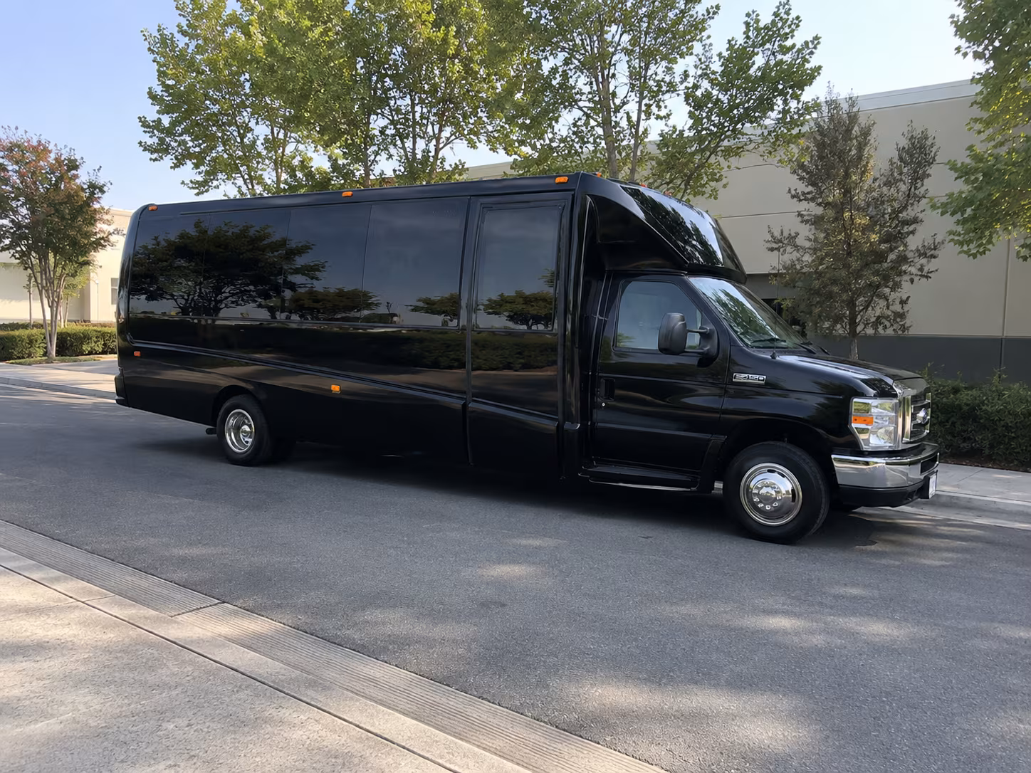 Syracuse Sporting Event Transportation party bus exterior
